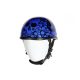 Blue Eagle Novelty Boneyard Motorcycle Helmet