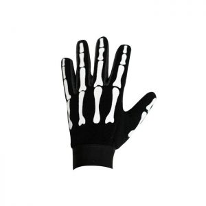Black Mechanic Skeleton Gloves