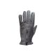 Leather Riding Gloves With Zipper & No Lining