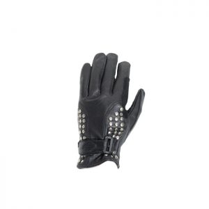 Women Full Finger Gloves With Studs