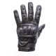 Men's Padded Black Racing Gloves
