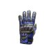 Mens Padded Blue Racing Gloves