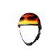 Eagle Shiny Novelty Helmet With Flame Graphic
