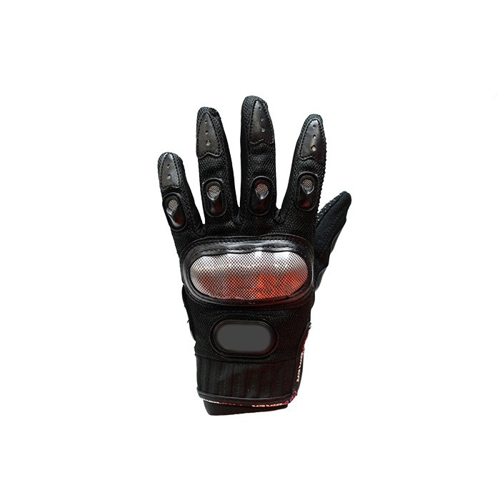 Men's Black Racing Gloves
