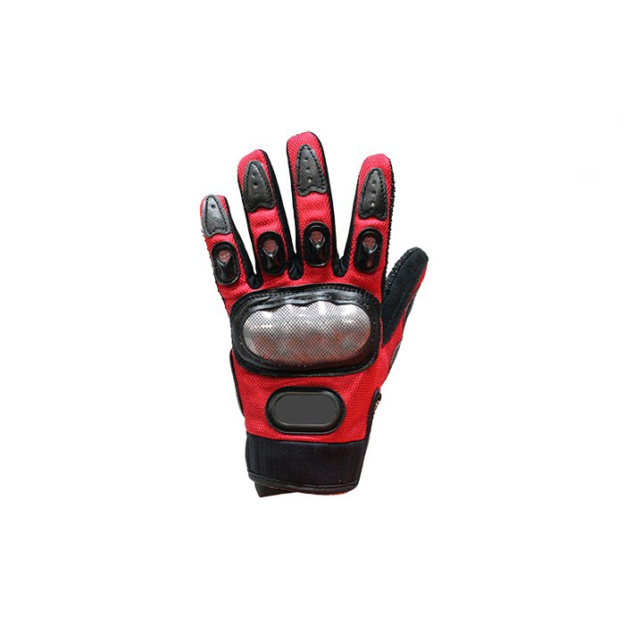 Men's Red Racing Gloves