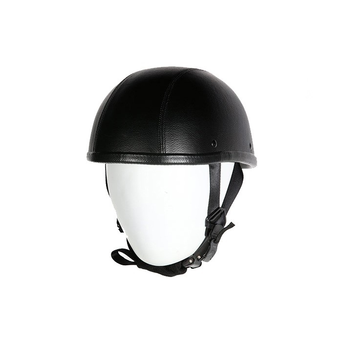 Leather Cover Eagle Novelty Motorcycle Helmet